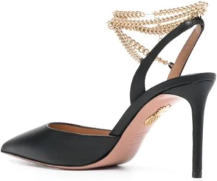 Aquazzura Elegante Decollete Hakken Black Dames