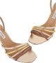 Aquazzura Elegante Latour Sandalen Yellow Dames - Thumbnail 4