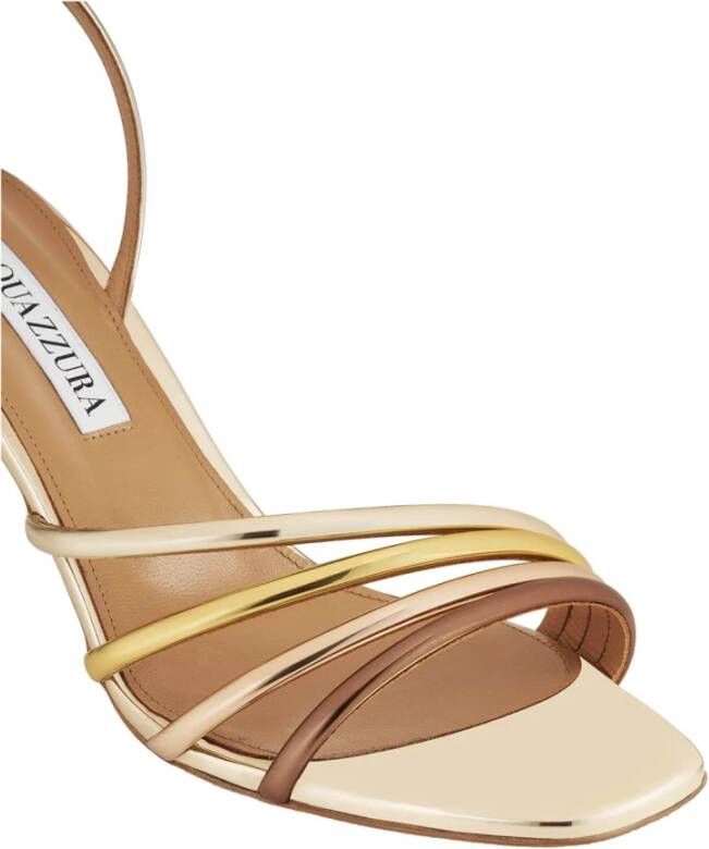 Aquazzura Elegante Latour Sandalen Yellow Dames