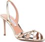 Aquazzura Elegante Sandaal met 85mm Hak Yellow Dames - Thumbnail 3