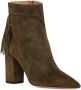 Aquazzura Elegante Suède Mid-Calf Laarzen Green Dames - Thumbnail 2