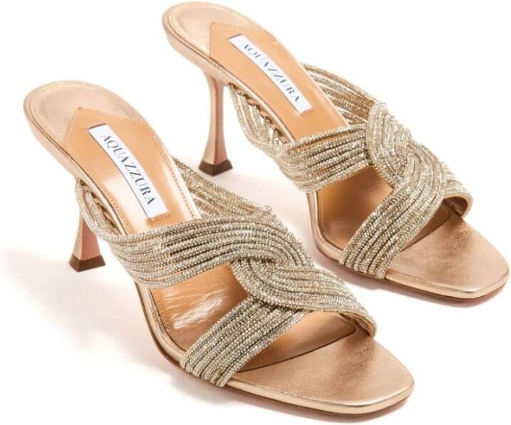 Aquazzura Elegante Zomer Sandalen Brown Dames