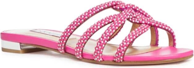 Aquazzura Elegante Zomer Sandalen voor Vrouwen Pink Dames