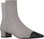 Aquazzura French Flirt Bootie in Grijs Suède Gray Dames - Thumbnail 2