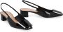 Aquazzura Glanzend leren slingback pumps Black Dames - Thumbnail 2