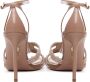 Aquazzura Glitter Enkelband Sandalen Nude Beige Dames - Thumbnail 3