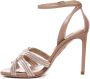 Aquazzura Glitter Enkelband Sandalen Nude Beige Dames - Thumbnail 4