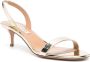 Aquazzura Gouden Hoge Hak Sandaal Yellow Dames - Thumbnail 2