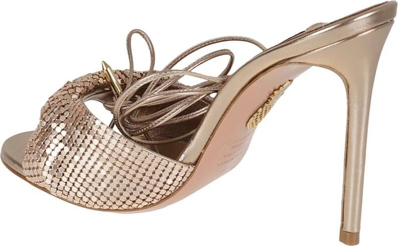 Aquazzura High Heel Sandals Beige Dames