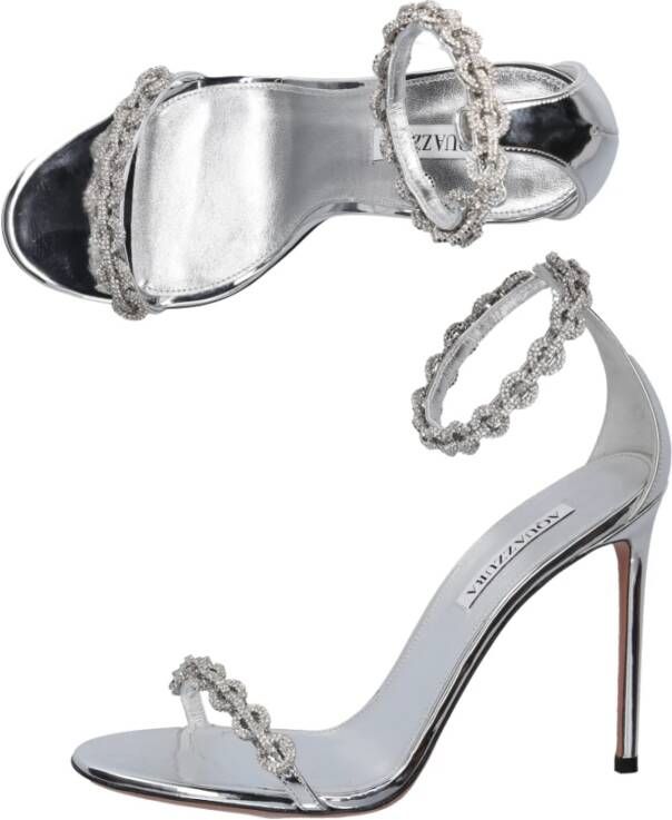 Aquazzura High Heel Sandals Grijs Dames