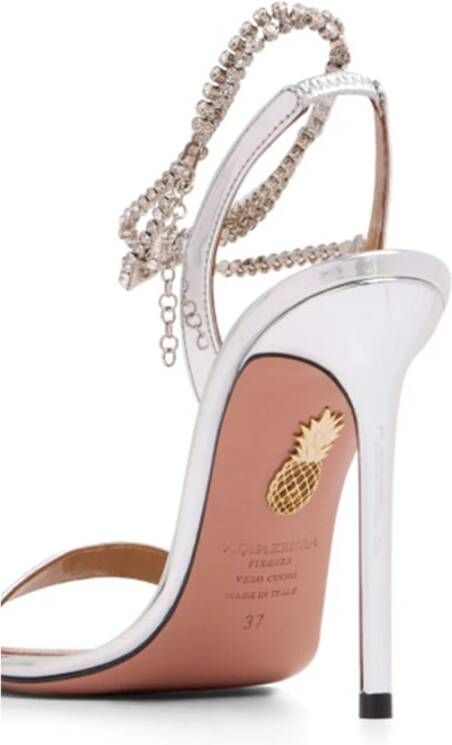 Aquazzura Hoge hak sandalen voor vrouwen Gray Dames