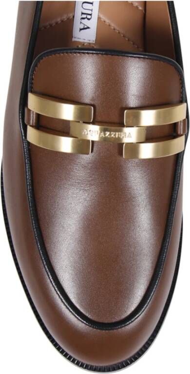 Aquazzura Kaneel Loafer Model 993 Brown Dames