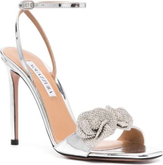 Aquazzura Kristal Orchidee Sandaal Gray Dames