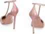 Aquazzura Leren pumps met enkelband Pink Dames - Thumbnail 3