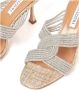 Aquazzura Metallic Muiltjes met Gasmid Detailing Gray Dames - Thumbnail 2