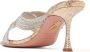 Aquazzura Metallic Muiltjes met Gasmid Detailing Gray Dames - Thumbnail 3