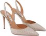 Aquazzura Nude Pump Hakken Yellow Dames - Thumbnail 2