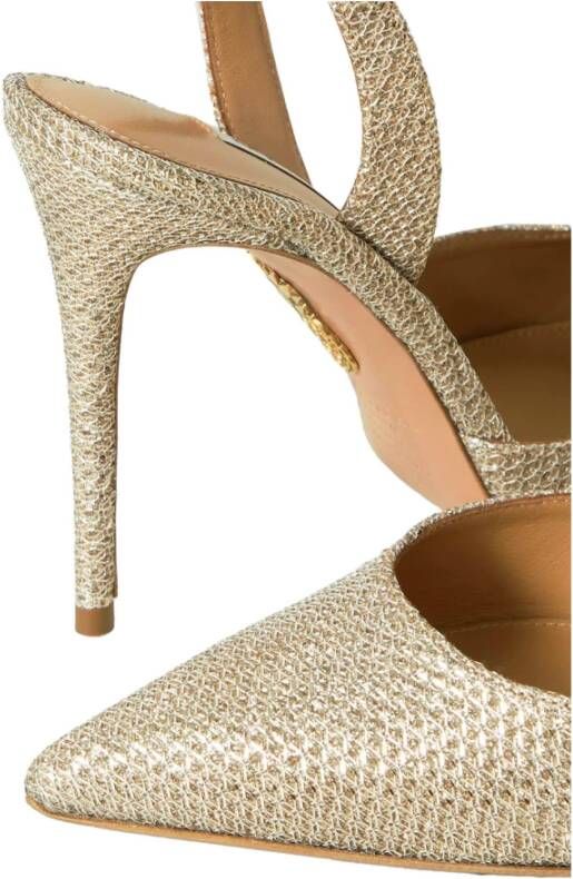 Aquazzura Nude Pump Hakken Yellow Dames