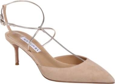 Aquazzura Powder Pink Roman Romance Pump Pink Dames