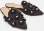 Aquazzura Pre-owned Canvas sandals Black Dames - Thumbnail 4