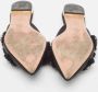 Aquazzura Pre-owned Canvas sandals Black Dames - Thumbnail 6