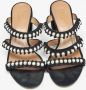 Aquazzura Pre-owned Canvas sandals Black Dames - Thumbnail 3