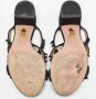 Aquazzura Pre-owned Canvas sandals Black Dames - Thumbnail 6