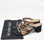 Aquazzura Pre-owned Canvas sandals Black Dames - Thumbnail 9