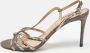 Aquazzura Pre-owned Canvas sandals Gray Dames - Thumbnail 2