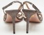 Aquazzura Pre-owned Canvas sandals Gray Dames - Thumbnail 5