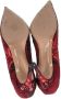 Aquazzura Pre-owned Cotton heels Red Dames - Thumbnail 6