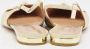 Aquazzura Pre-owned Fabric flats Beige Dames - Thumbnail 4