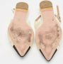 Aquazzura Pre-owned Fabric flats Beige Dames - Thumbnail 5