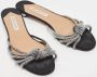 Aquazzura Pre-owned Fabric flats Gray Dames - Thumbnail 4