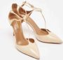 Aquazzura Pre-owned Fabric heels Beige Dames - Thumbnail 2