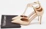 Aquazzura Pre-owned Fabric heels Beige Dames - Thumbnail 7