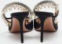 Aquazzura Pre-owned Fabric heels Black Dames - Thumbnail 3