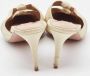 Aquazzura Pre-owned Fabric mules Beige Dames - Thumbnail 5