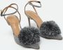 Aquazzura Pre-owned Fabric sandals Gray Dames - Thumbnail 2