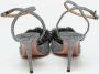 Aquazzura Pre-owned Fabric sandals Gray Dames - Thumbnail 3