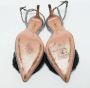 Aquazzura Pre-owned Fabric sandals Gray Dames - Thumbnail 4