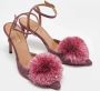 Aquazzura Pre-owned Fabric sandals Pink Dames - Thumbnail 2