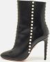 Aquazzura Pre-owned Leather boots Black Dames - Thumbnail 2