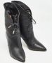 Aquazzura Pre-owned Leather boots Black Dames - Thumbnail 4