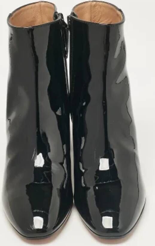 Aquazzura Pre-owned Leather boots Black Dames