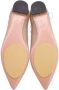 Aquazzura Pre-owned Leather flats Beige Dames - Thumbnail 4