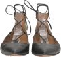 Aquazzura Pre-owned Leather flats Black Dames - Thumbnail 2