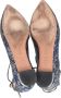 Aquazzura Pre-owned Leather flats Blue Dames - Thumbnail 4