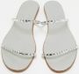 Aquazzura Pre-owned Leather flats Gray Dames - Thumbnail 2