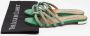 Aquazzura Pre-owned Leather flats Green Dames - Thumbnail 8